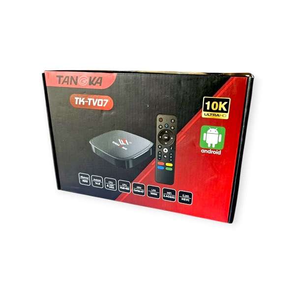 Tangka TK-TV07 Android 14.0 Smart TV Box 8G+128G With 2 USB Ports