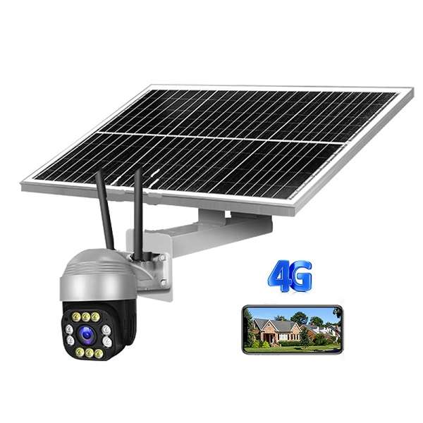 D3M-4G-15W 4G Solar Smart IP Camera With Two-Way Audio Camhipro App