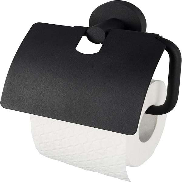 JG20375685 Toilet Paper Roll Holder with Black Cover