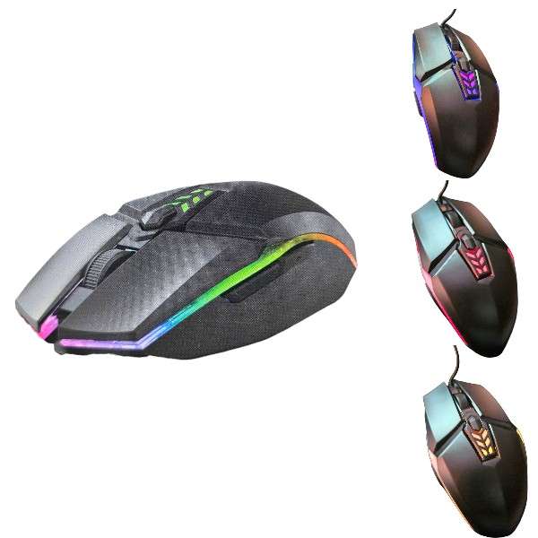 Baihuo MY-7166 RGB Backlit Wired Gaming Mouse