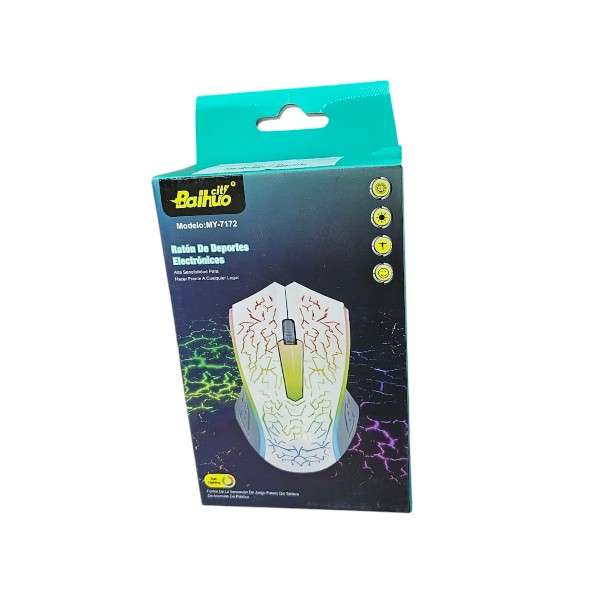 Baihuo MY-7172 Backlit USB Wired Gaming Mouse