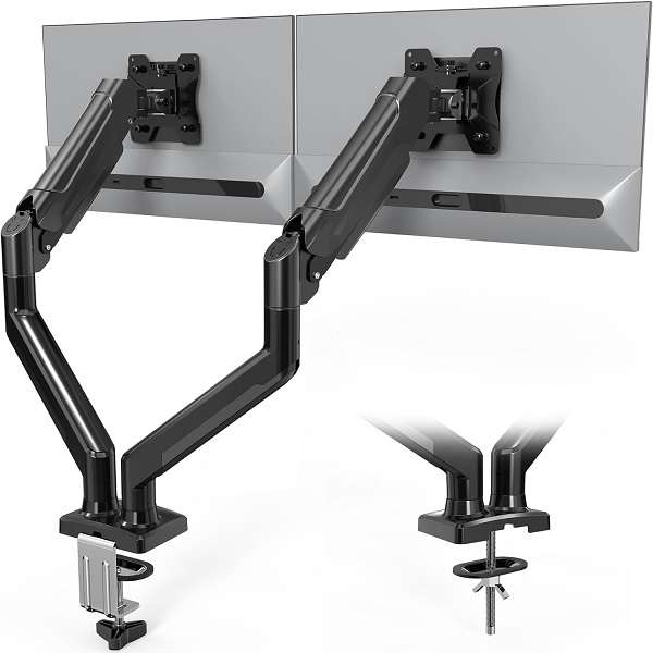 F160 17" to 32" Dual Monitor Desk Mount