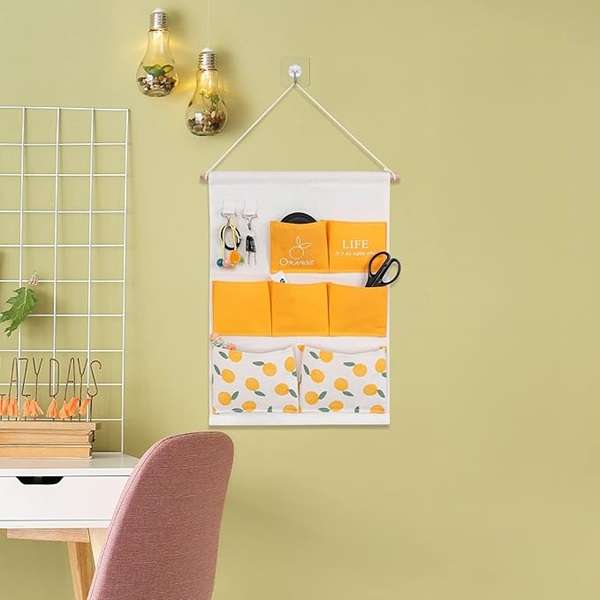 XUFU JG20375675 Multi-purpose Storage Hanging Bag 7 Pocket