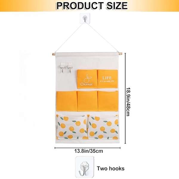XUFU JG20375675 Multi-purpose Storage Hanging Bag 7 Pocket