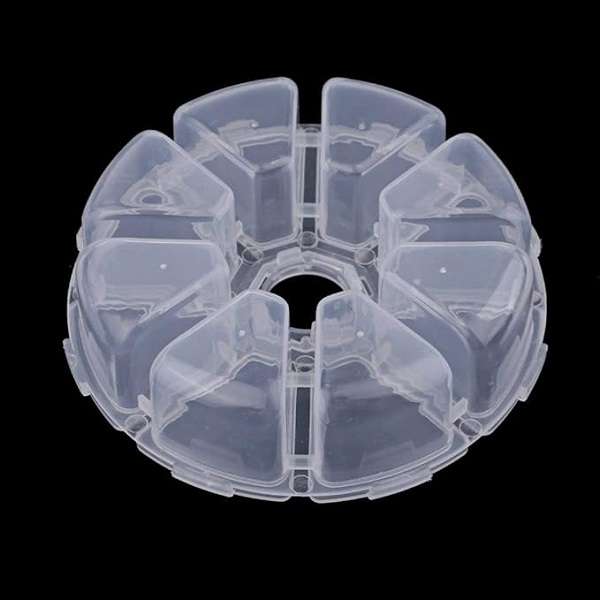 JG20375662 8 Grid Petal Shape Storage Box