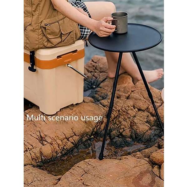 JG20375671 Portable Foldable Round Outdoor Camping Braai Table