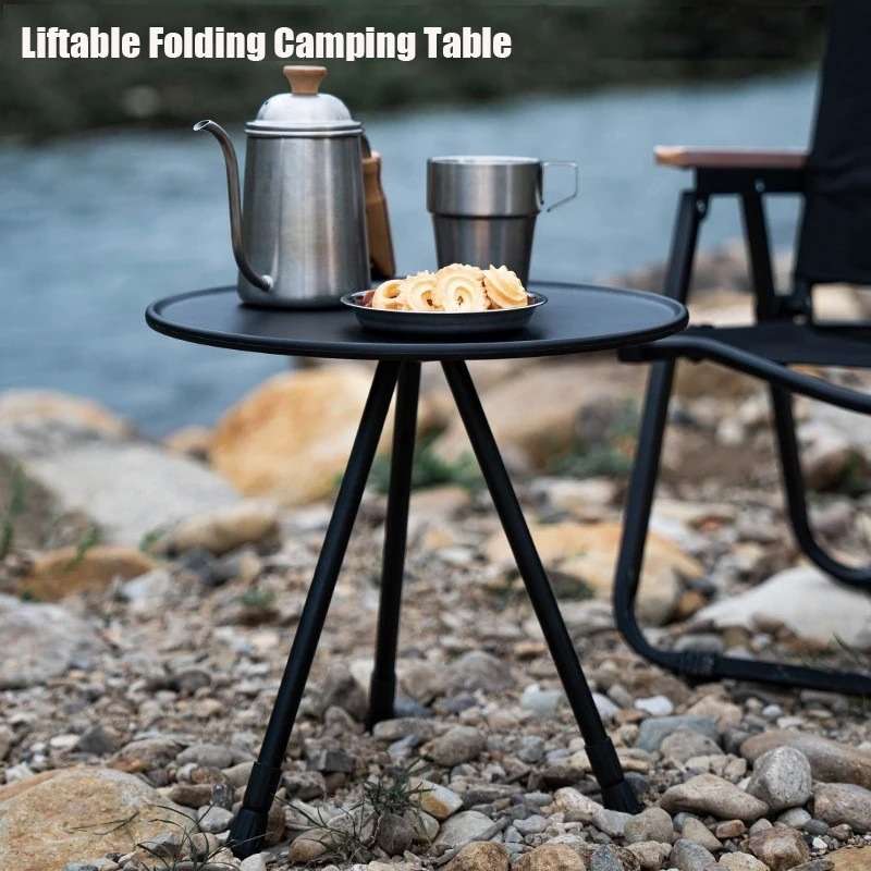 JG20375671 Portable Foldable Round Outdoor Camping Braai Table