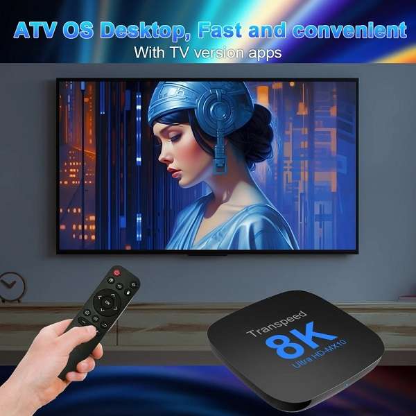 MX10 8K Android 13.0 TV Box 2GB+16GB