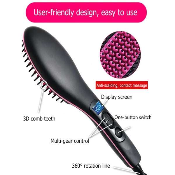 Aerbes AB-MF18 50W Straight Hair Brush