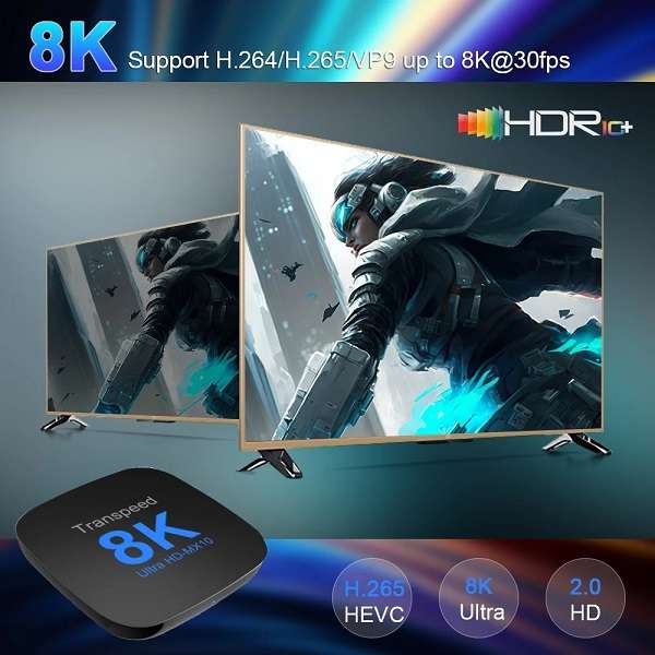 MX10 8K Android 13.0 TV Box 2GB+16GB