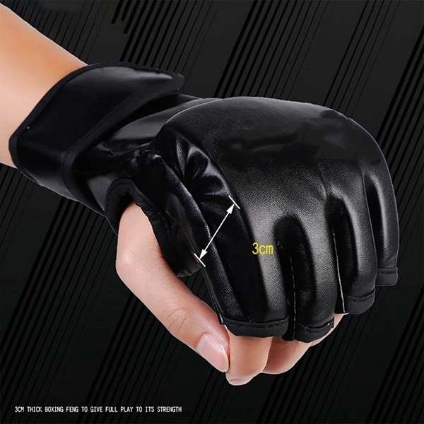 XF00091 Art Half-finger Boxing Gloves