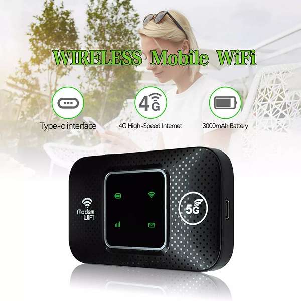 DT2001 Modern Wifi 5G Wifi Mobile Pocket Router 3000Mah With A Sim Card Slot
