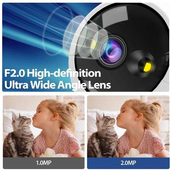JG20375703 Video Calling Smart Home Camera V360 Pro App