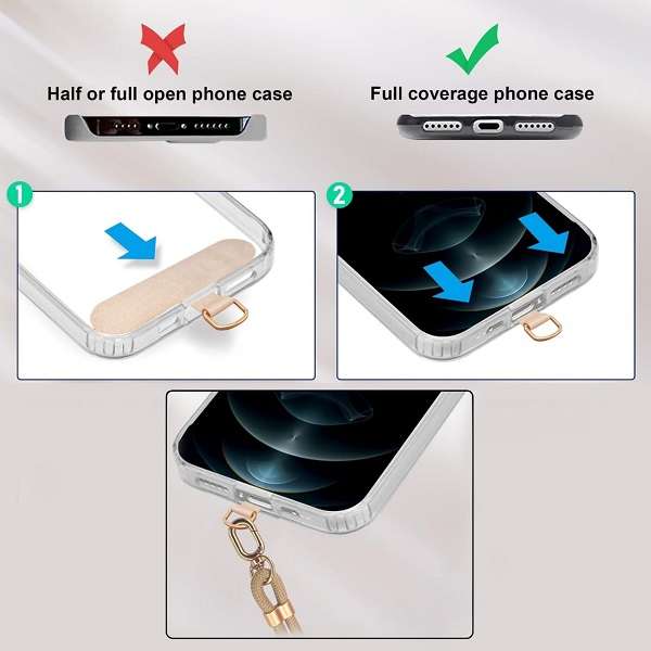 Treqa CA-899 240W 4 in 1 Phone Lanyard Data Cable