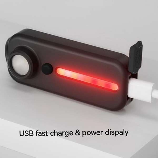 W677 Strip Rechargeable Bicycle Front And Warning Light