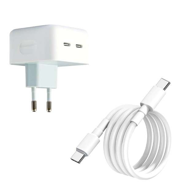 TREQA 50W CH-9029 Type-C to Type-C Power Adapter and Lightning Cable