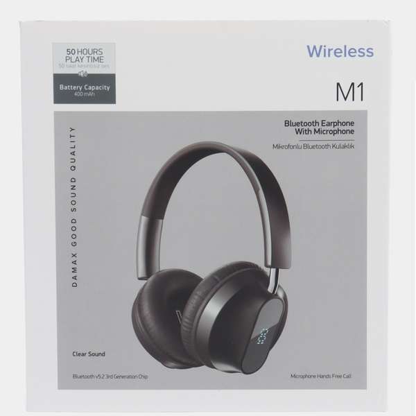 M1 400mAh Wireless Bluetooth Earphones With Microphone Ergonomic Fit
