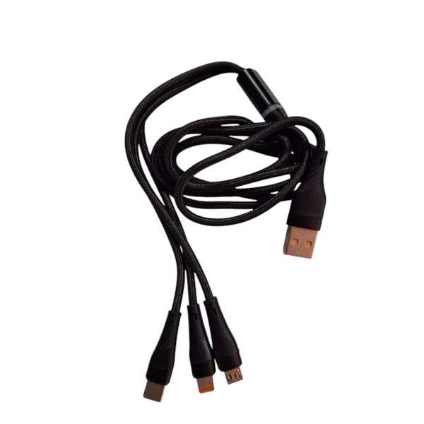 Treqa CA-867 3 In 1 66W Fast Charging Cable