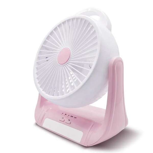 Aerbes AB-J137 Portable Multi-level Control Desktop LED Light Fan