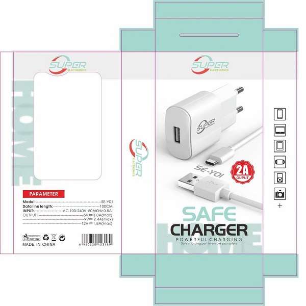 SE-Y01 USB Adapter With Lightning USB Cable 1M