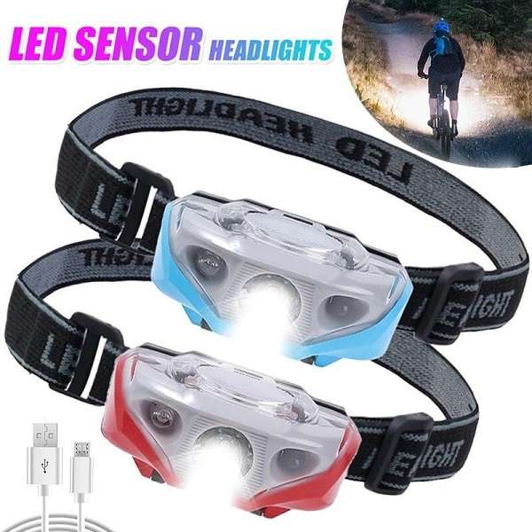 183806 Portable Rechargeable Sensor Headlamp