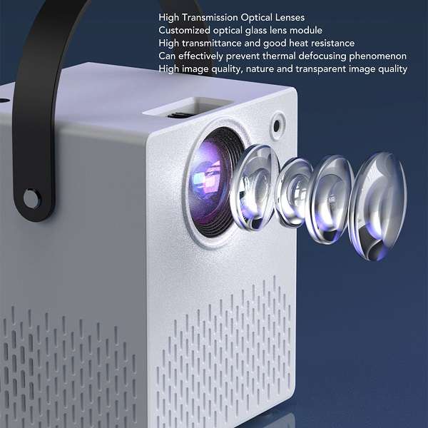 T9 Mini Full HD LED Projector 720P 200" Display
