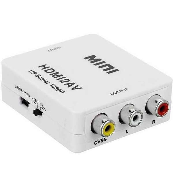 Tangka TK-H124 HDMI to RCA/AV Converter Full HD 1080p