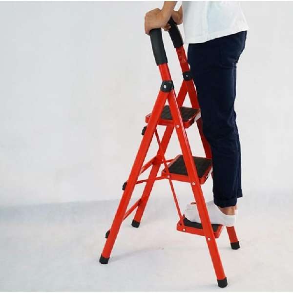 XF000024 3 Step Foldable Anti-Slip Household Ladder