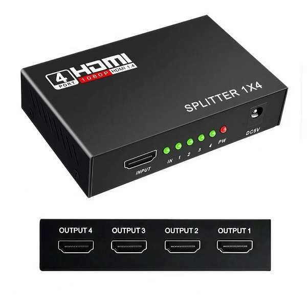 Tangka TK-H128  HDMI 1 x 4 1080P Splitter