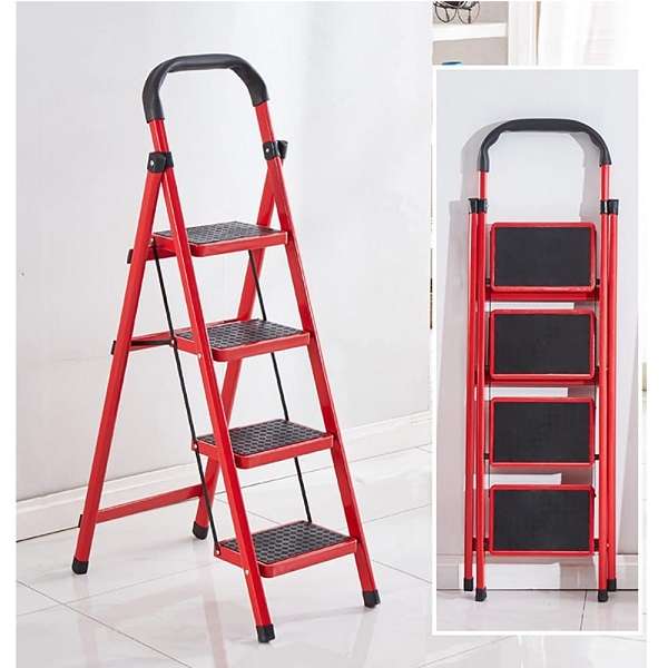 XF000025 4-Tier Household Anti-Slip Firm Ladder