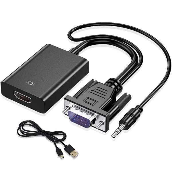 Tangka TK-H133 VGA to HDMI Converter With Audio And USB Power