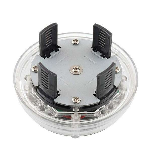 Solar Powered RGB Car Hub Lamp For Wheels
