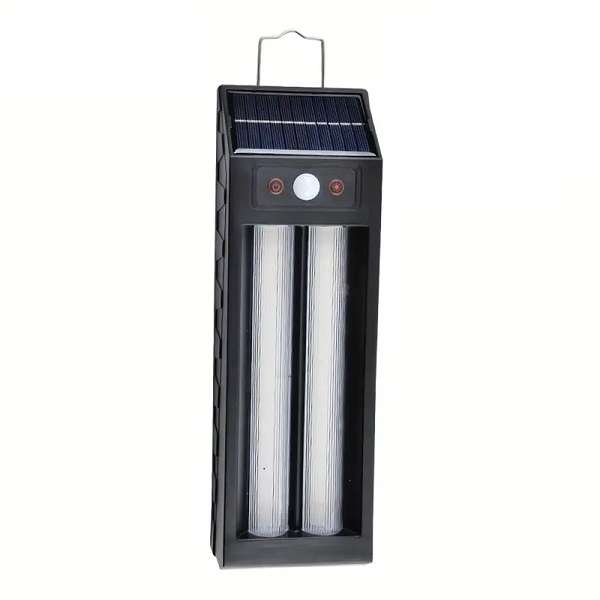 PM-184 Solar Powered Sensor Double Wall Light With Hanging Hook 1200mah Battery 18W