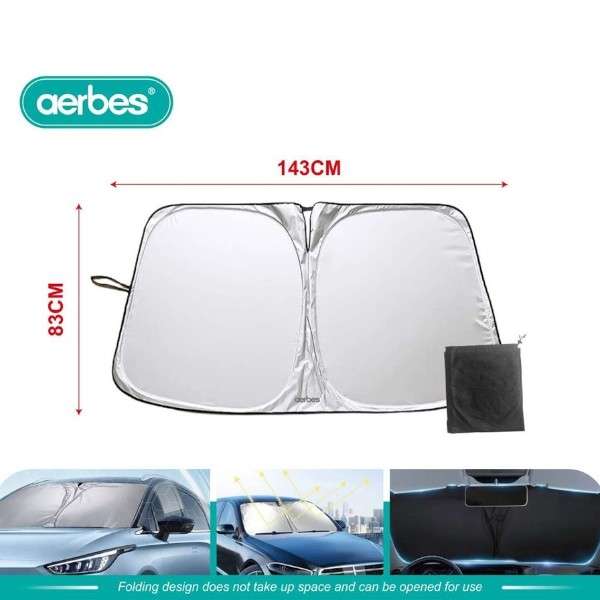 Aerbes AB-QC68 Windshield Sunscree Protector 130cmx80cm