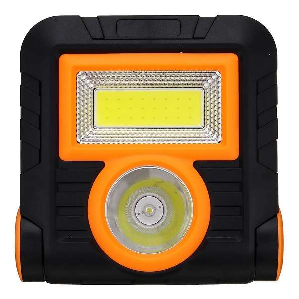 Sooya FA-609C Solar Powered Rechargeable Dual Lighting Work Lamp With Stand