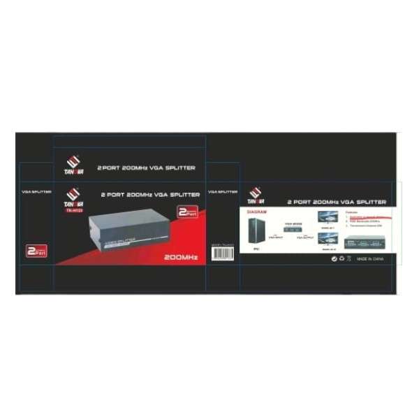 Tangka  TK-H131  200MHz 2-Port VGA Splitter