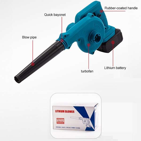 LPD9044 Multifunctional 2 In 1 Blower And Vacuum With 62V Battery