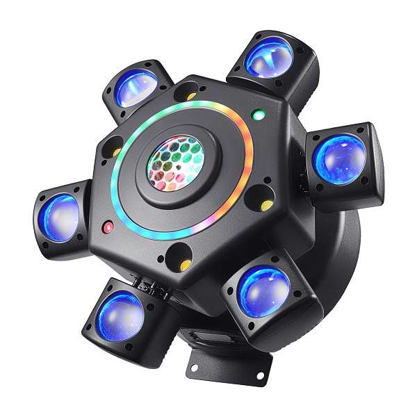 PM-155 Six Arm 5th Generation Lazer Stage Lights 100W