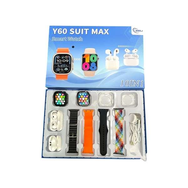 Y60 Suit Max 10-in-1 Smart Watch Set