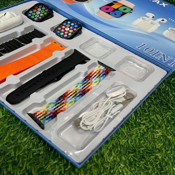 Y60 Suit Max 10-in-1 Smart Watch Set