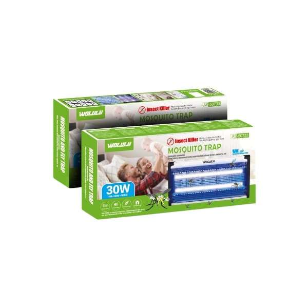 Wolulu AS-50733 UV Tube Model Insect Killer Lamp 30W