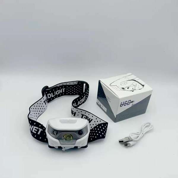 183763 Portable Induction Headlamp With Sensor And 4 Lighting Mode