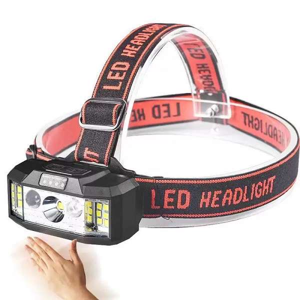 FA-911A Rechargeable Sensor LED Headlamp With Battery Indicator