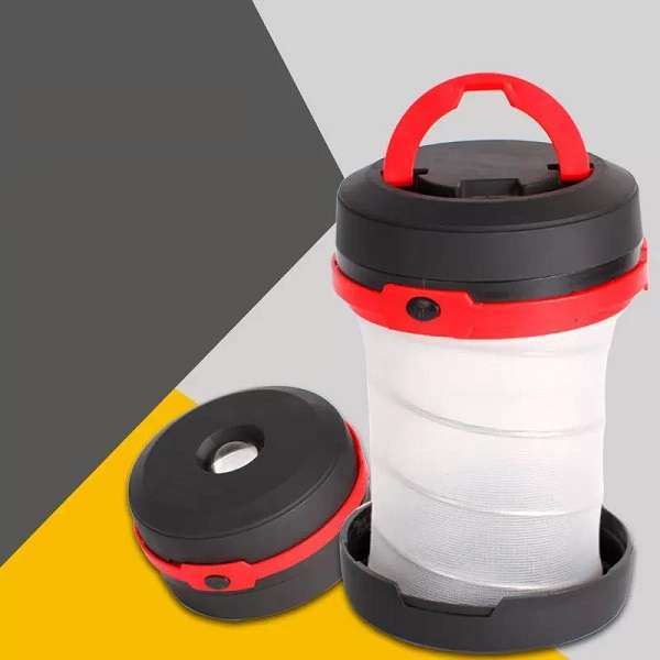 Collapsible Folding Camping Portable Lamp With Handle