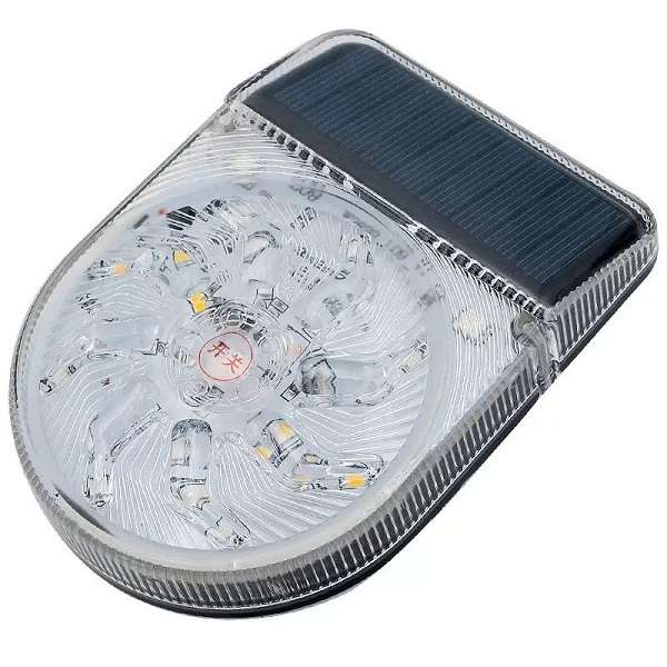 Y949 Solar Powered RGB Warning Light For Vehicles