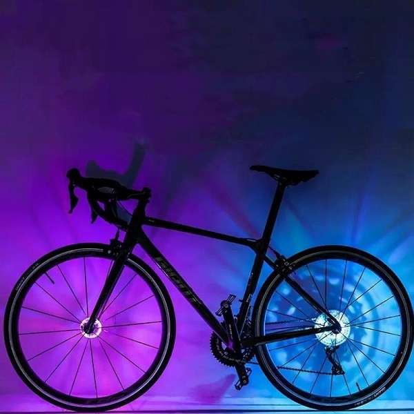 A13-S Bicycle Safety Wheel RGB Light Hub