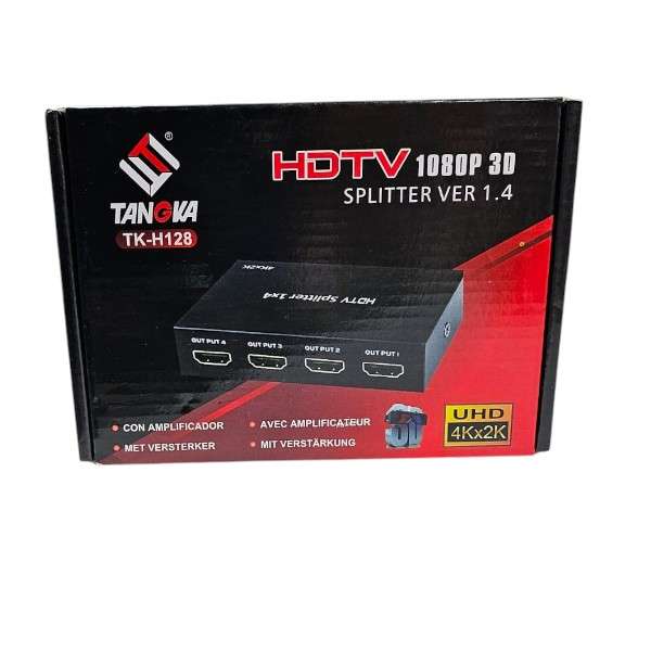 Tangka TK-H128  HDMI 1 x 4 1080P Splitter