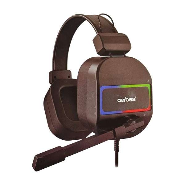 Aerbes AB-D446 RGB Wired 3.55mm + USB Gaming Headset