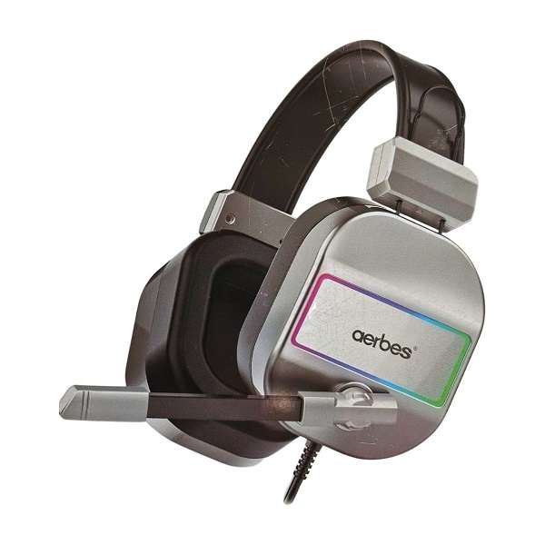 Aerbes AB-D446 RGB Wired 3.55mm + USB Gaming Headset