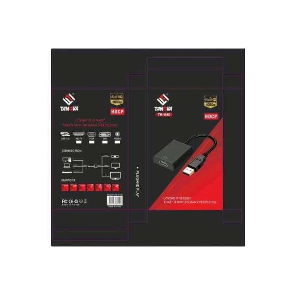 Tangka TK-140 USB 3.0 to HDMI Adapter